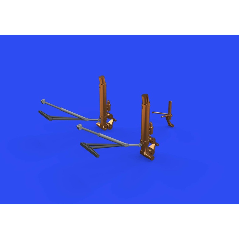 1/48 B-17F undercarriage legs BRONZE (for HKM)