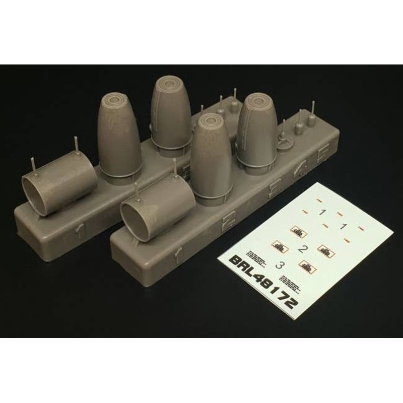 1/48 Mk 77 Napalm Bomb (2pcs)