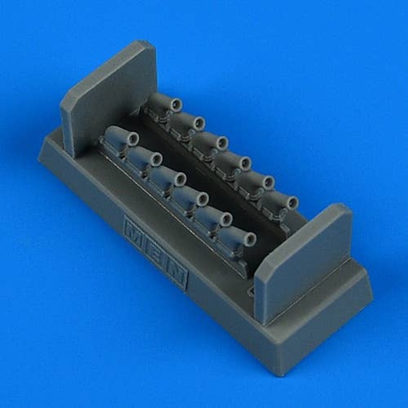 1/48 P-51D / K Mustang Exhaust (for Meng)
