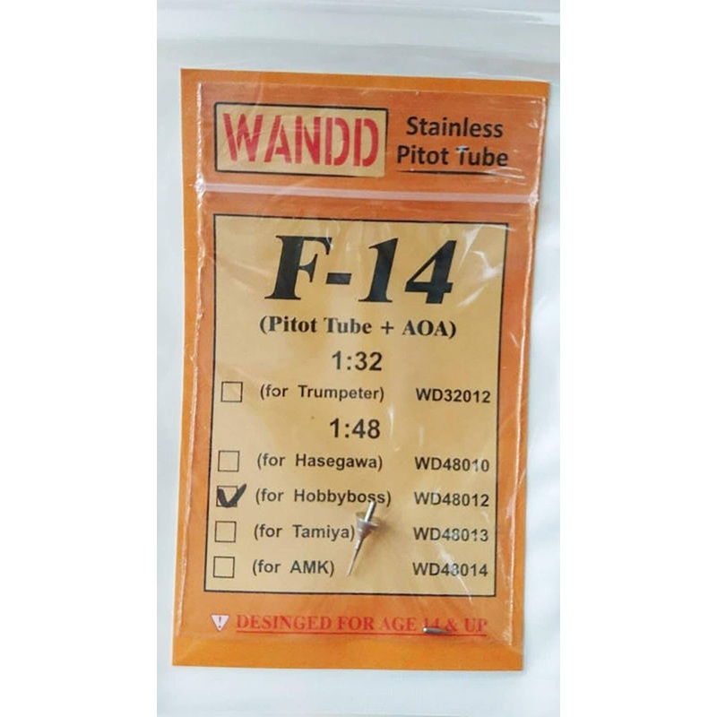1/48 Pitot Tube for F-14 & AOA Sensor Detail Up Parts Set For HB Company Kit