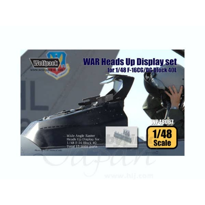 1/48 WAR Heads Up Display Set (3pcs) Wide Angel Raster HUD