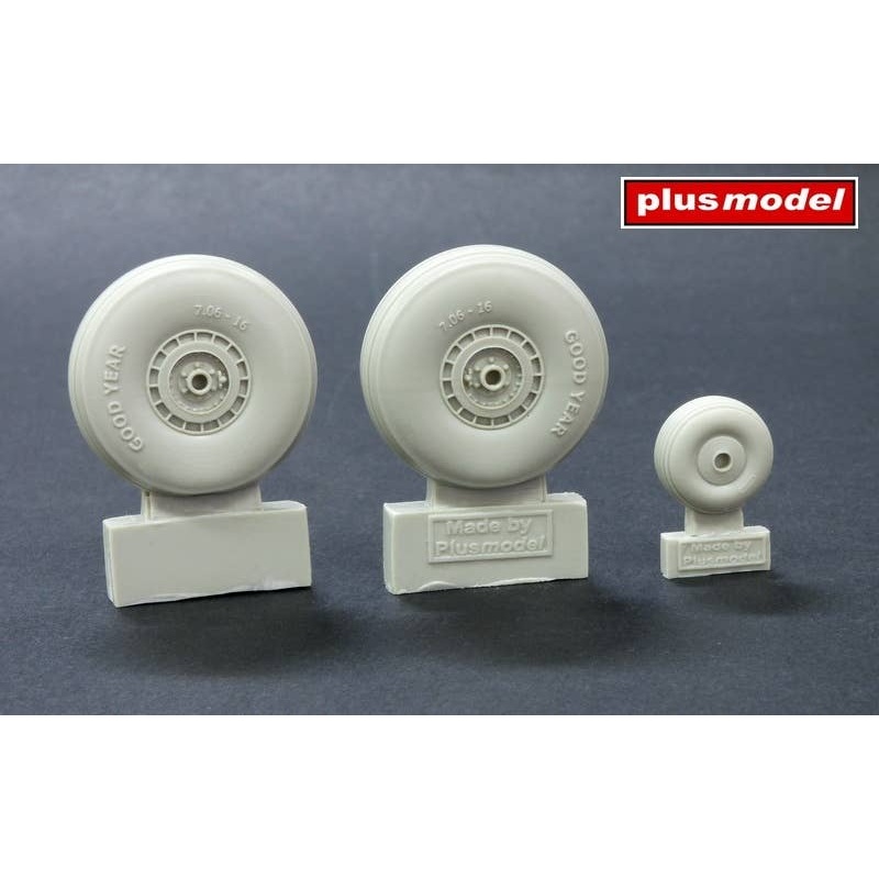 1/48 C-47 Skytrain Wheelset (Without Cover)