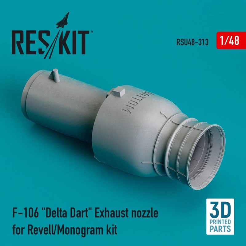 1/48 F-106 Delta Dart exhaust nozzle for Revell/Monogram kit