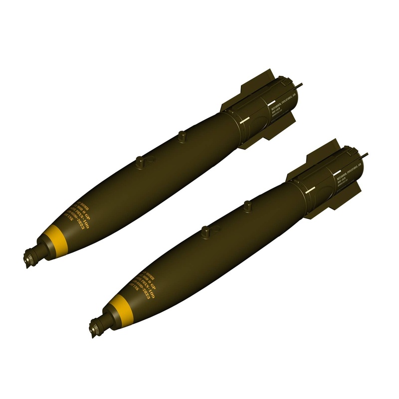 1/48 Mk. 82AIR BSU49B Bomb (Air Inflatable Retarder) (2 pcs)