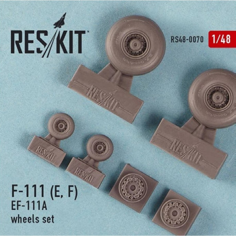 1/48 F-111 (E, F)/EF-111A Wheel Set (for Academy and Hobby Boss)