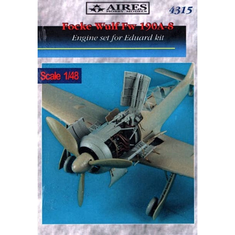 1/48 Fw 190A-8 Engine Set (for Eduard)