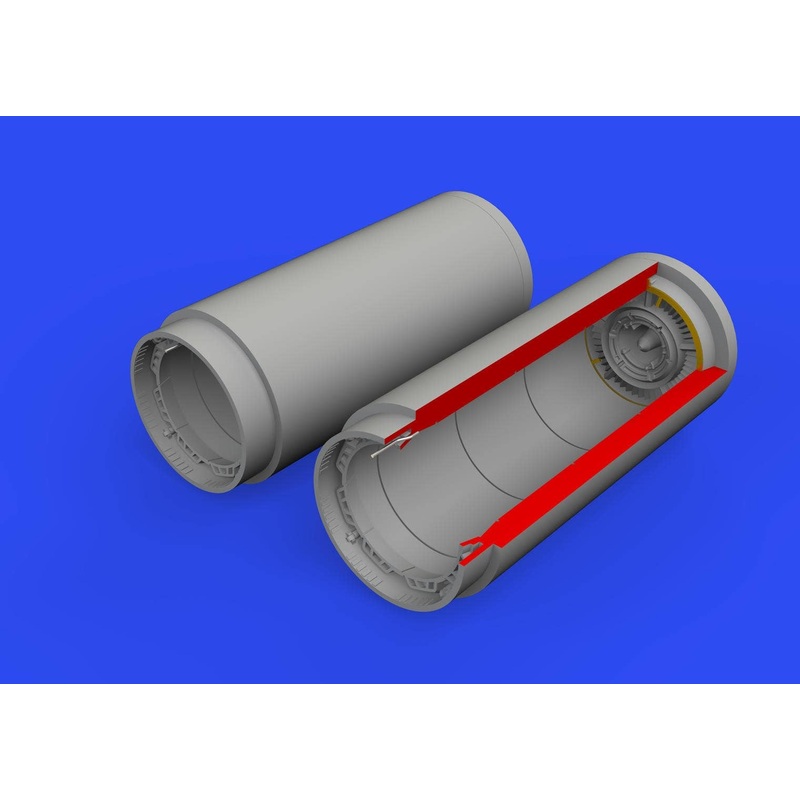 1/48 MiG-19 Exhaust Nozzles (for Eduard / Trumpeter)