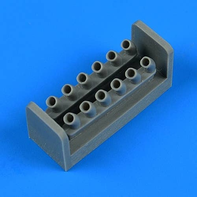 1/48 P-40B Warhawk Exhaust (for Academy)