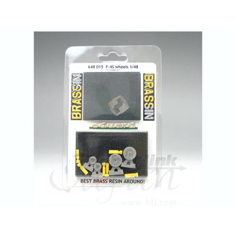 1/48 F-4J/S Wheels (Brassin Resin) (for Hasegawa)