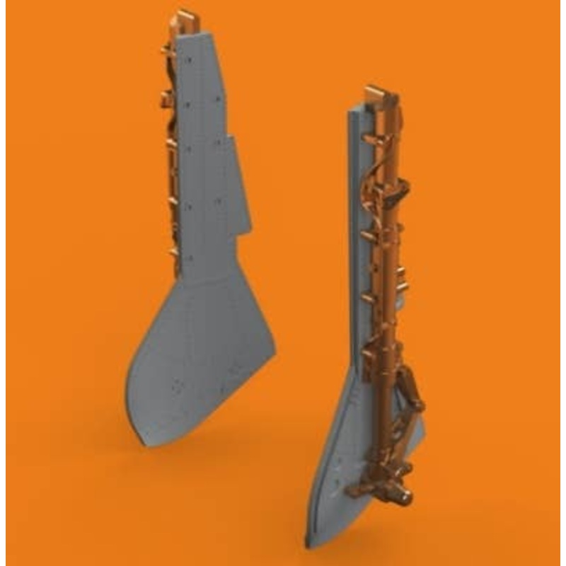 1/48 Fw 190A-8 Undercarriage Legs Bronze (for Eduard)