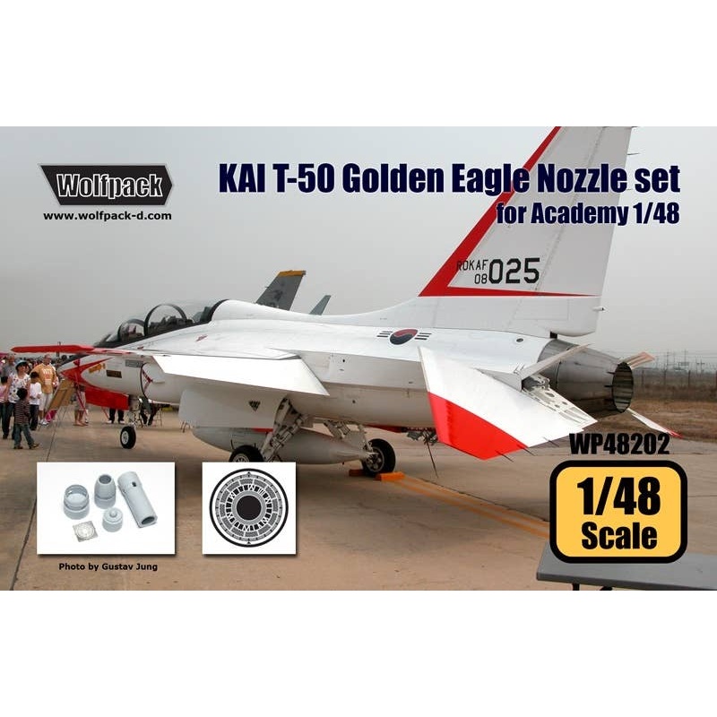 1/48 KAI T-50 Golden Eagle F404 Engine Nozzle Set (for Academy)