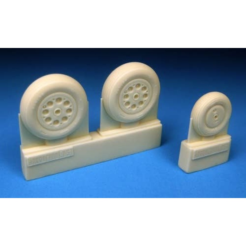 1/48 Meteor Mk. 8 Main and Nose Wheel Set (for Airfix)