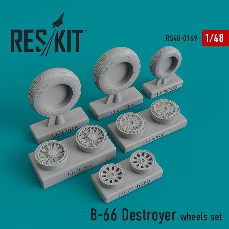 1/48 B-66 Destroyer Wheels Set