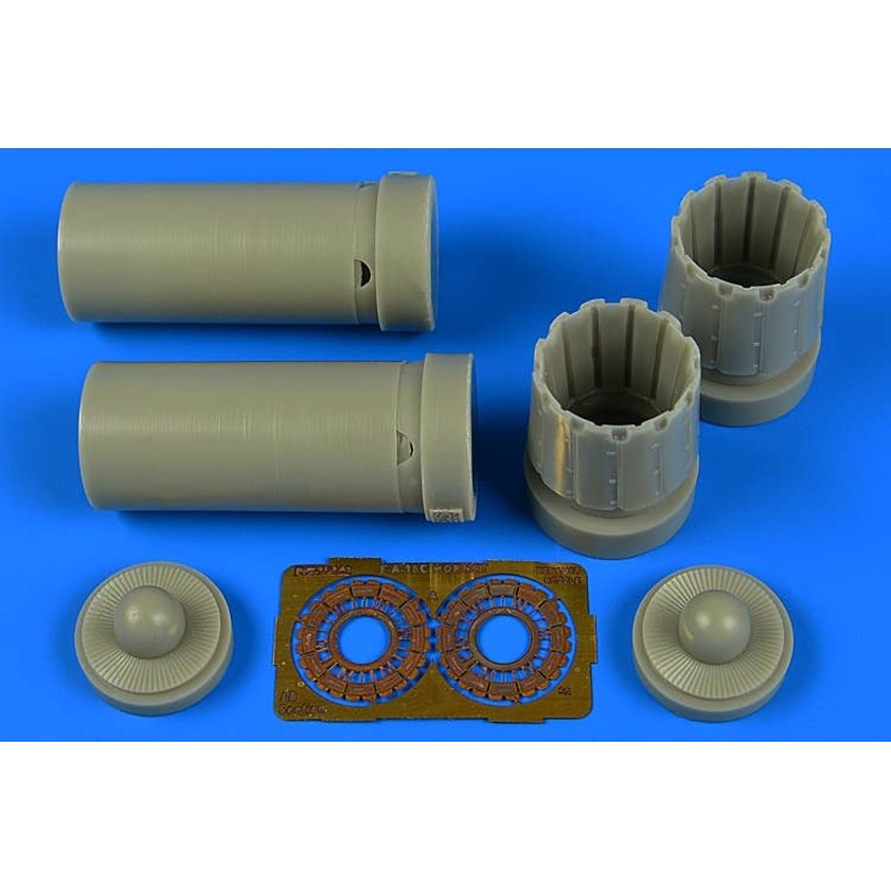1/48 F/A-18C Exhaust Nozzles - Opened (for Kinetic)