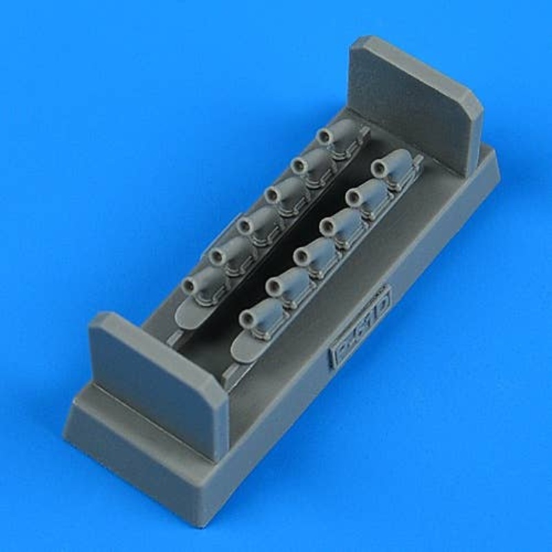 1/48 P-51D Mustang Exhaust (for Eduard)