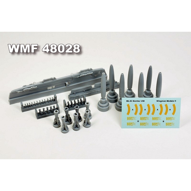 1/48 KFIR & Nesher Armament Set (Pylons & seven bombs)