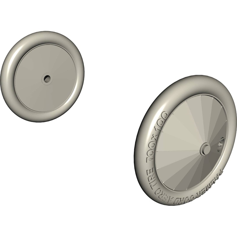 1/48 SE5a Wheels Correction Set (for Eduard / Roden)