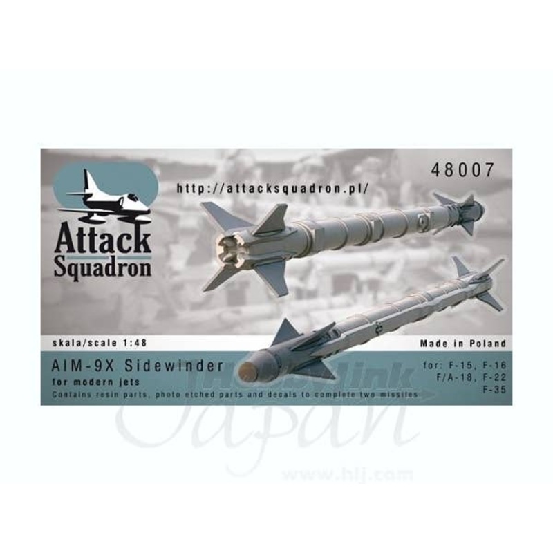 1/48 AIM-9X Sidewinder for Modern Jets