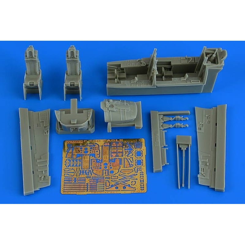 1/48 F-15D Eagle Cockpit Set (Early Ver.) (for Great Wall Hobby)