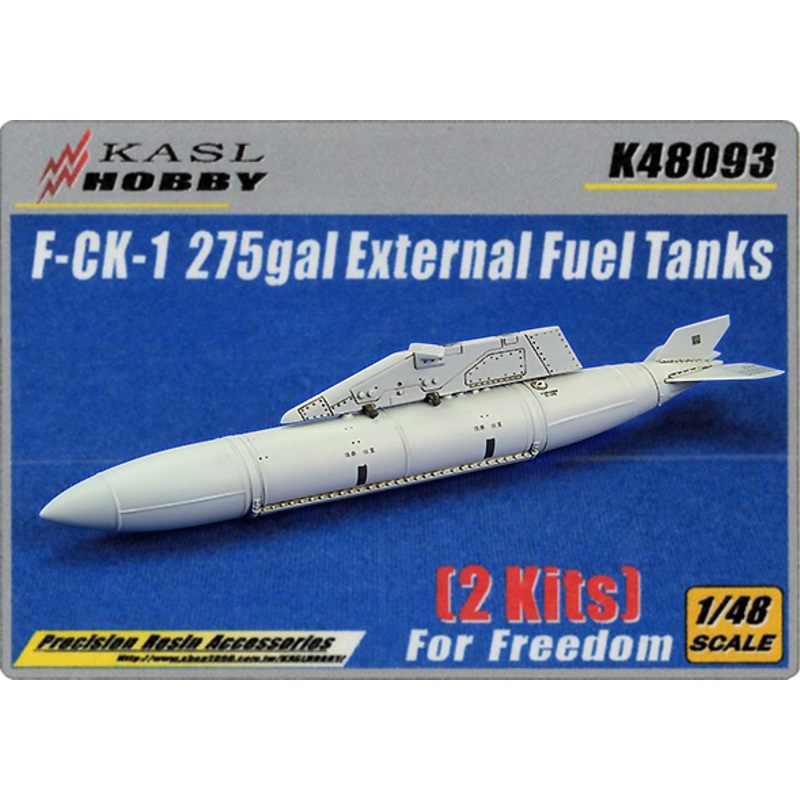 1/48 F-CK-1 Ching-kuo 275gal External Fuel Tanks (2pcs)