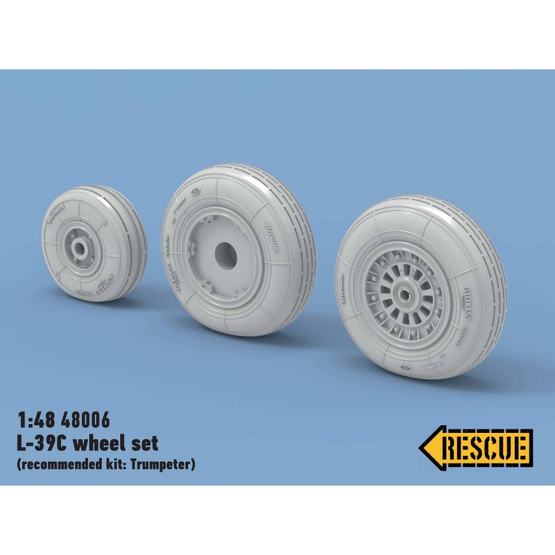 1/48 L-39C wheel set (for Trumpeter)