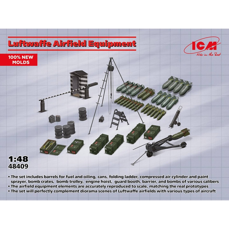 1/48 Luftwaffe Airfield Equipment