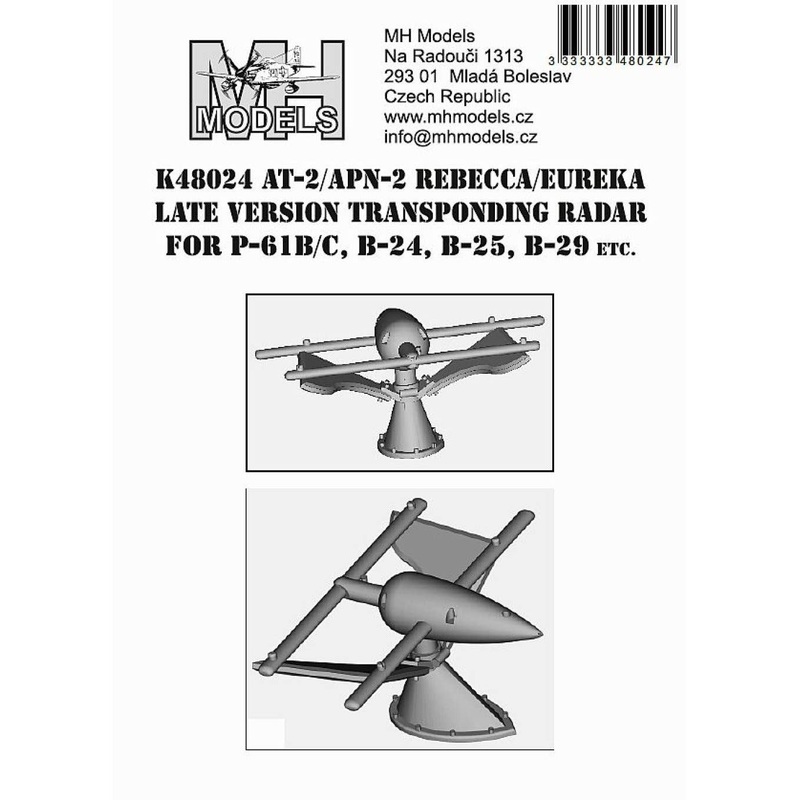 1/48 AT-2/APN-2 Rebecca/Eureka Late transponding radar (1 set)