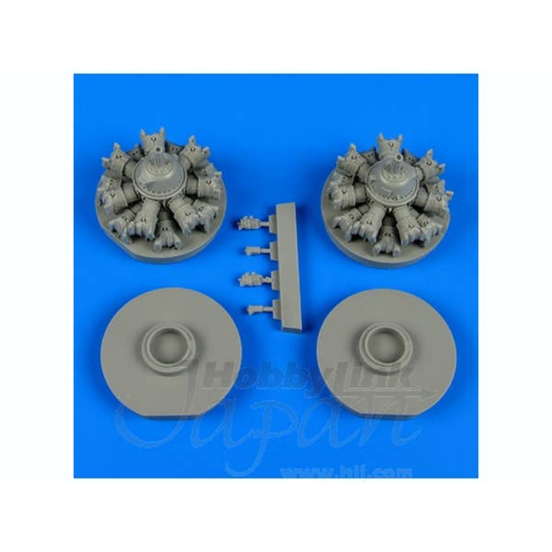 1/48 B-25 Mitchell Engine (Italeri/Accurate)