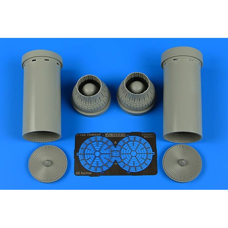 1/48 F-14A Tomcat Exhaust Nozzles - Closed for Tamiya