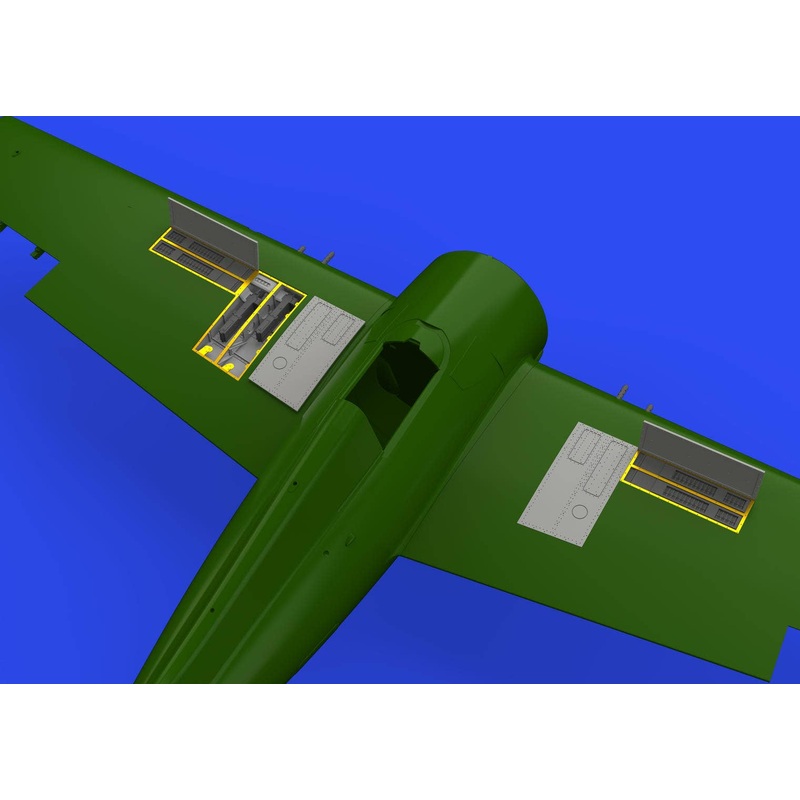 1/48 F4F-3 gun bays PRINT (for EDUARD)