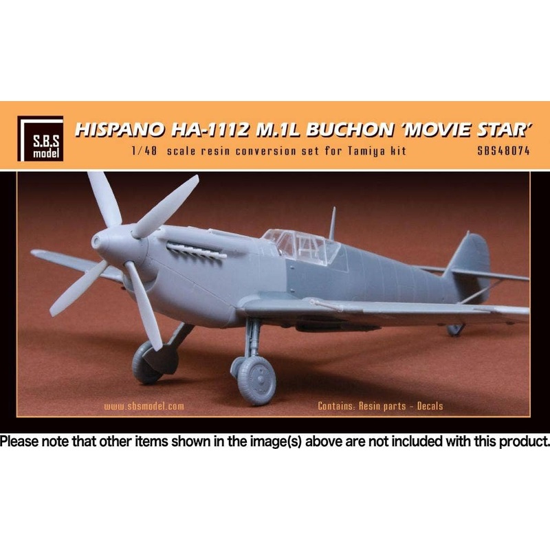 1/48 Hispano HA-1112 M.1L Buchon 'Movie Star' for Tamiya
