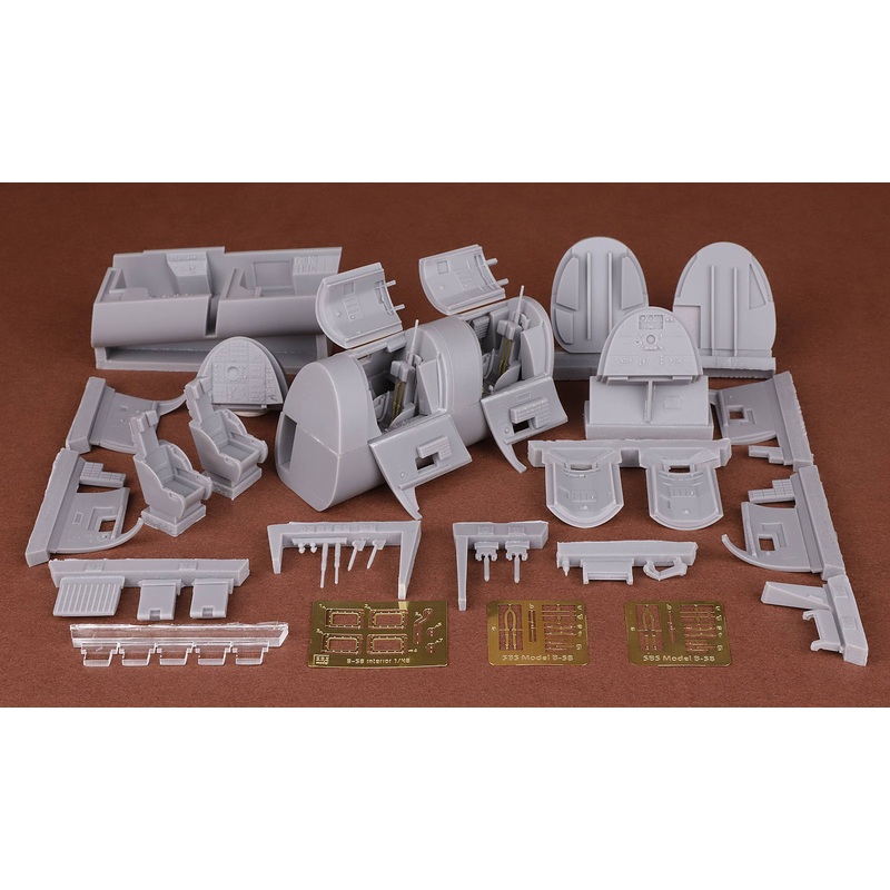 1/48 B-58 Hustler Bomber/Navigator & DSO cockpit set with SAC ejection seats