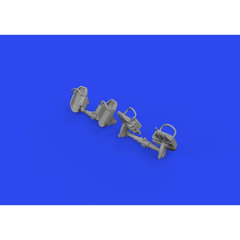 1/48 Bf 109E rudder pedals early Brassin