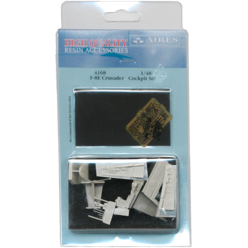 1/48 F-8E/H Crusader Cockpit Set (for Hasegawa)
