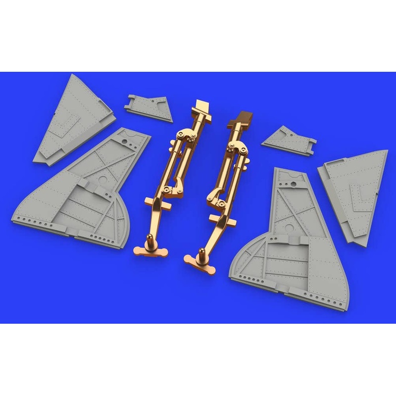 1/48 Tempest Mk.V Undercarriage Legs Bronze