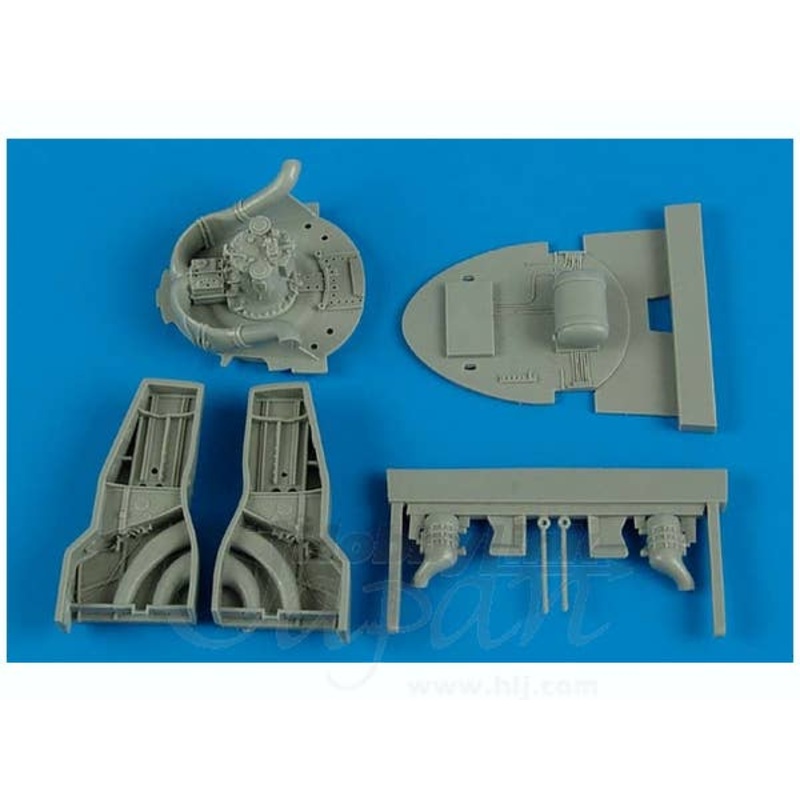 1/48 F8F-1 Bearcat Wheel Bay