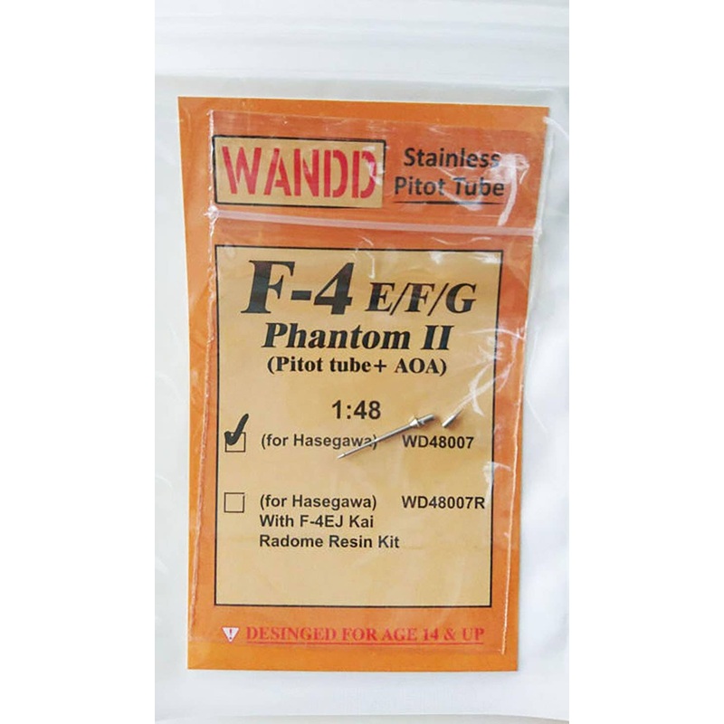 1/48 Pitot Tube for F-4 & AOA Sensor Detail Up Parts Set