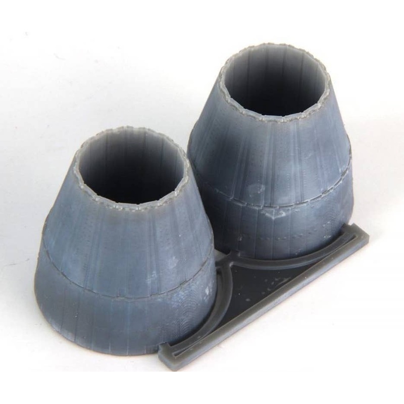 1/48 SU-27/30/33 Exhaust Nozzle Set Closed (for Hobby Boss/Kinetic)