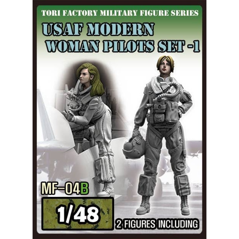 1/48 USAF Modern Woman Pilot Set 2pcs