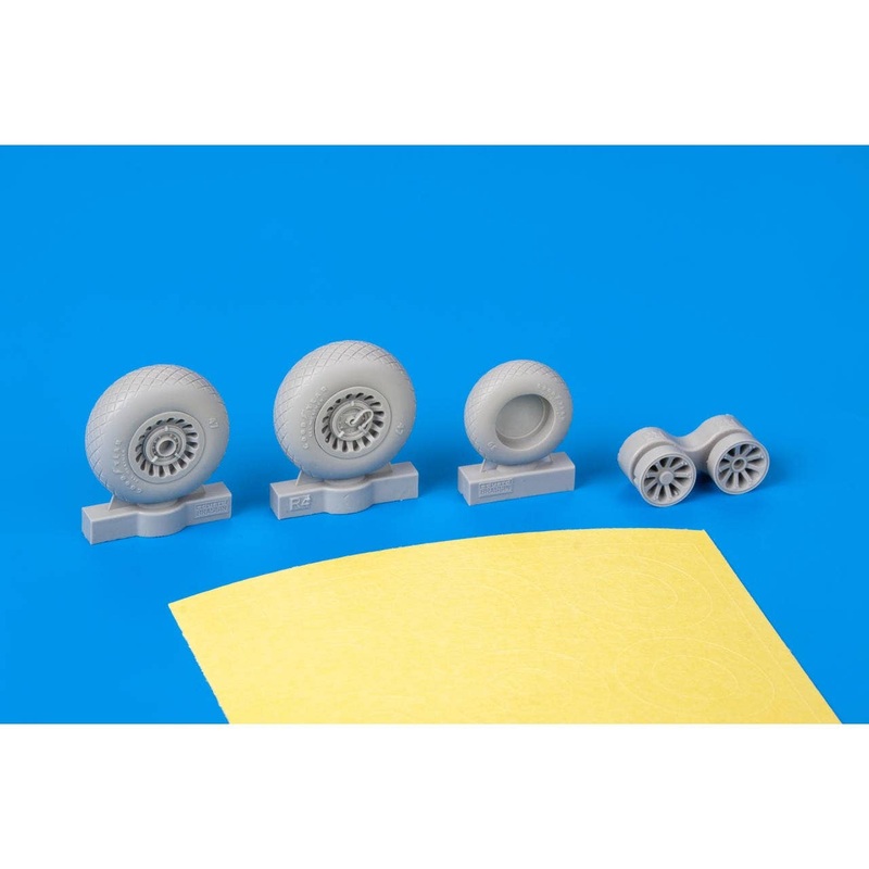 1/48 A-26/B-26 Invader Wheels (for ICM)