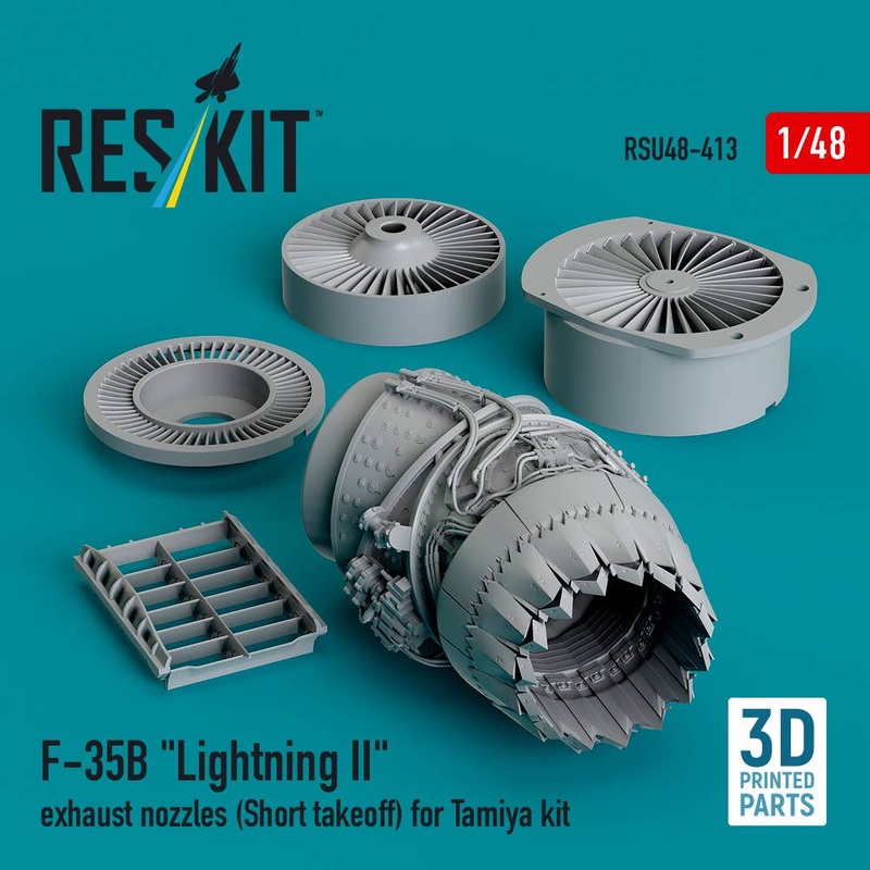 1/48 F-35B Lightning II exhaust nozzle (Short takeoff) for Tamiya kit