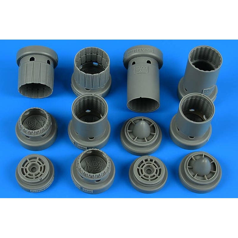 1/48 F-4E/EJ/F/G/J/S Phantom II exhaust nozzles (for HASEGAWA)