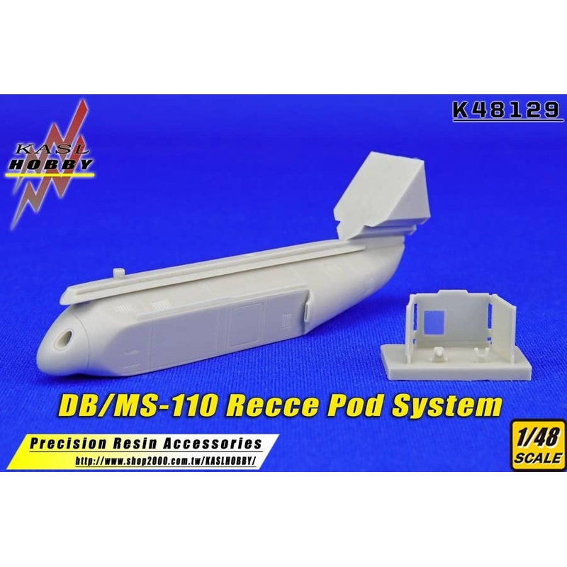 1/48 DB/MS-110 Recce Pod System  (for F-16)