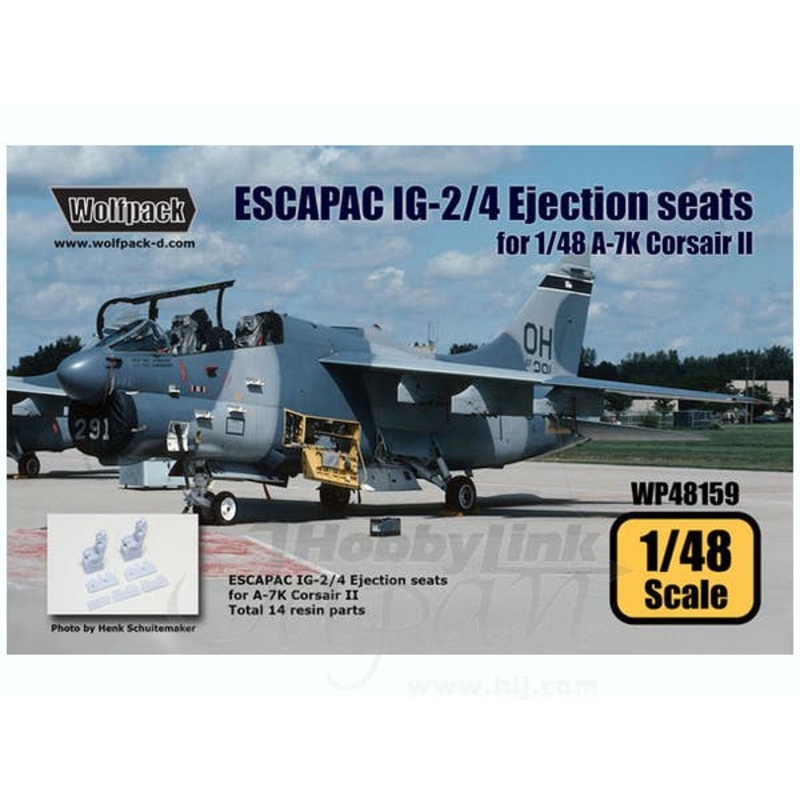 1/48 ESCAPAC IG-2/4 Ejection Seats for A-7K (for Hobby Boss)