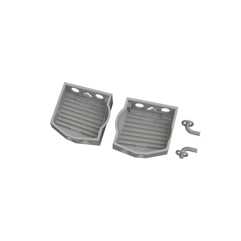 1/48 P-40 wheel bays PRINT