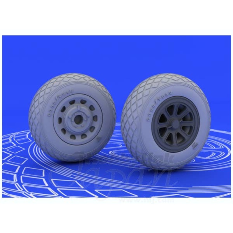 1/48 P-51 Wheels (Tamiya)