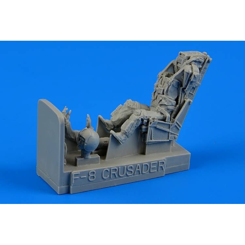 1/48 US Navy Fighter Pilot with Ejection Seat for F-8E/H/J/K Crusader