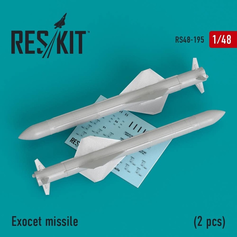 1/48 Exocet Missile (2pcs)