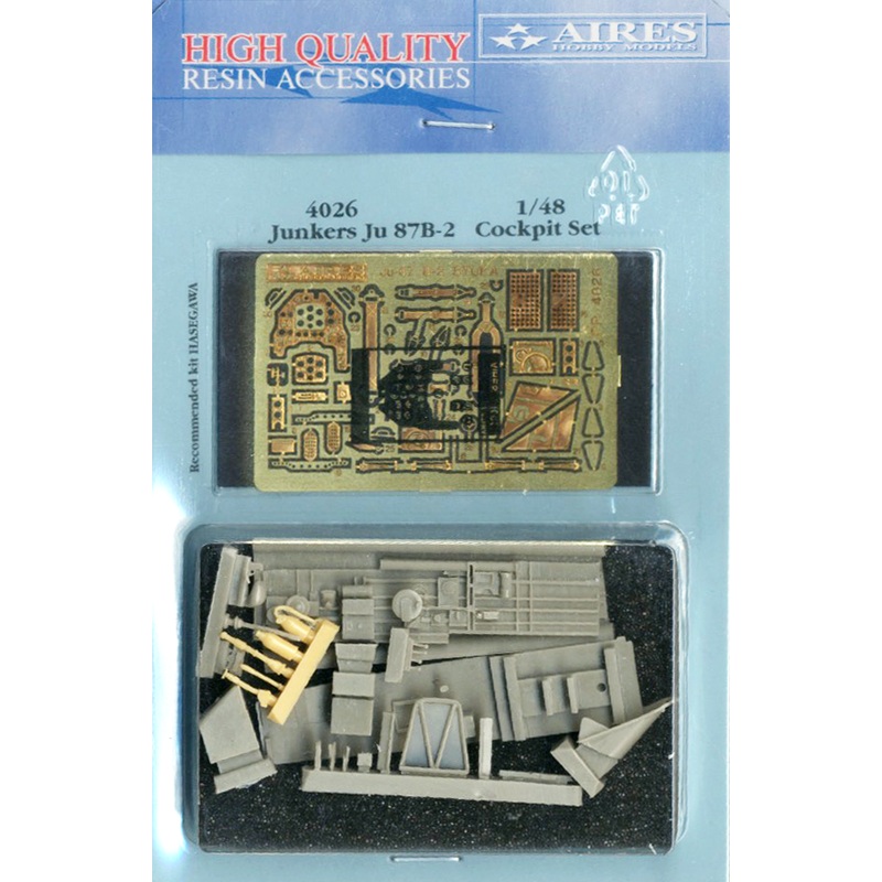 1/48 Junkers Ju 87B Cockpit Set (for Hasegawa)