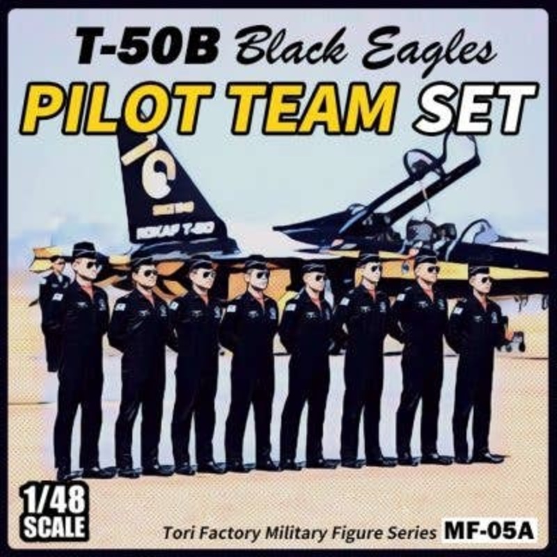 1/48 T-50B Black Eagles Pilot Team Set